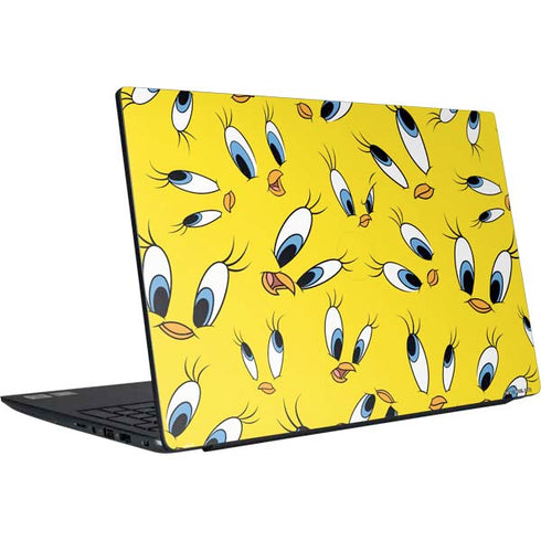 Looney Tunes Tweety Bird Super Sized Pattern Dell Vostro Skin